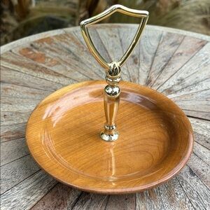Vintage Oregon Myrtlewood dish